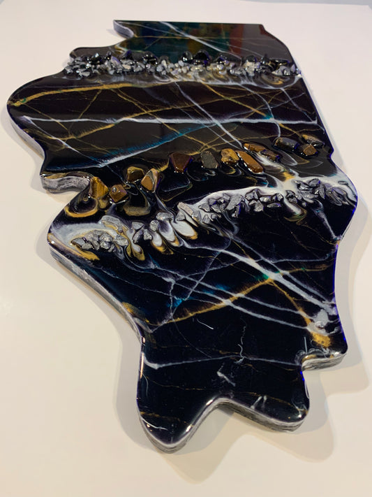 “Illinois Resin Geode”