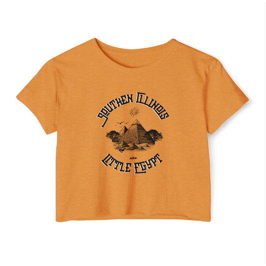 Southern Illinois Little Egypt Crop Top Tee