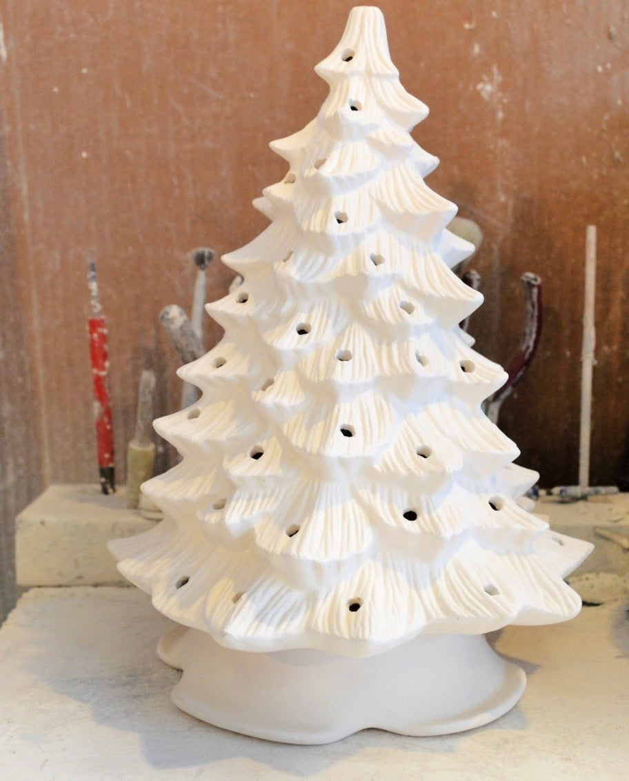 DIY Ceramic Christmas Tree Paint Kit